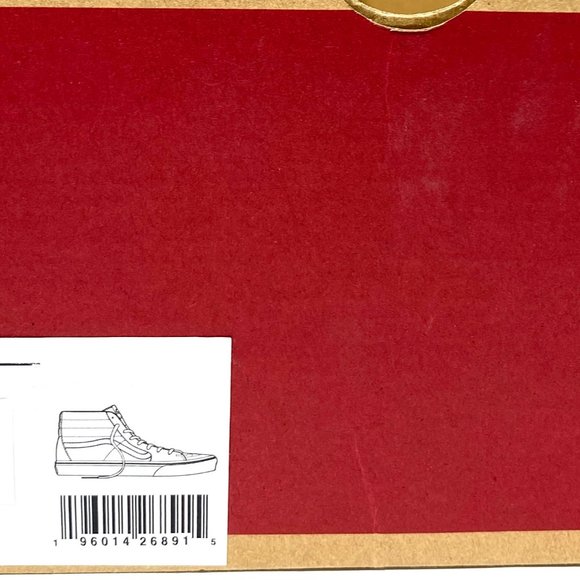 💖MEGA SALE💖VANS SK8-HI  Men Butterfly Floral Black White Canvas  VN0A5HXVUC0 - Picture 8 of 10